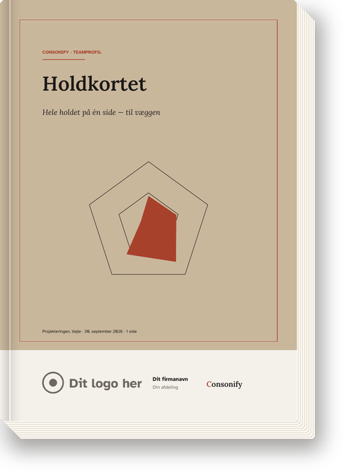 Omslaget på Holdkortet